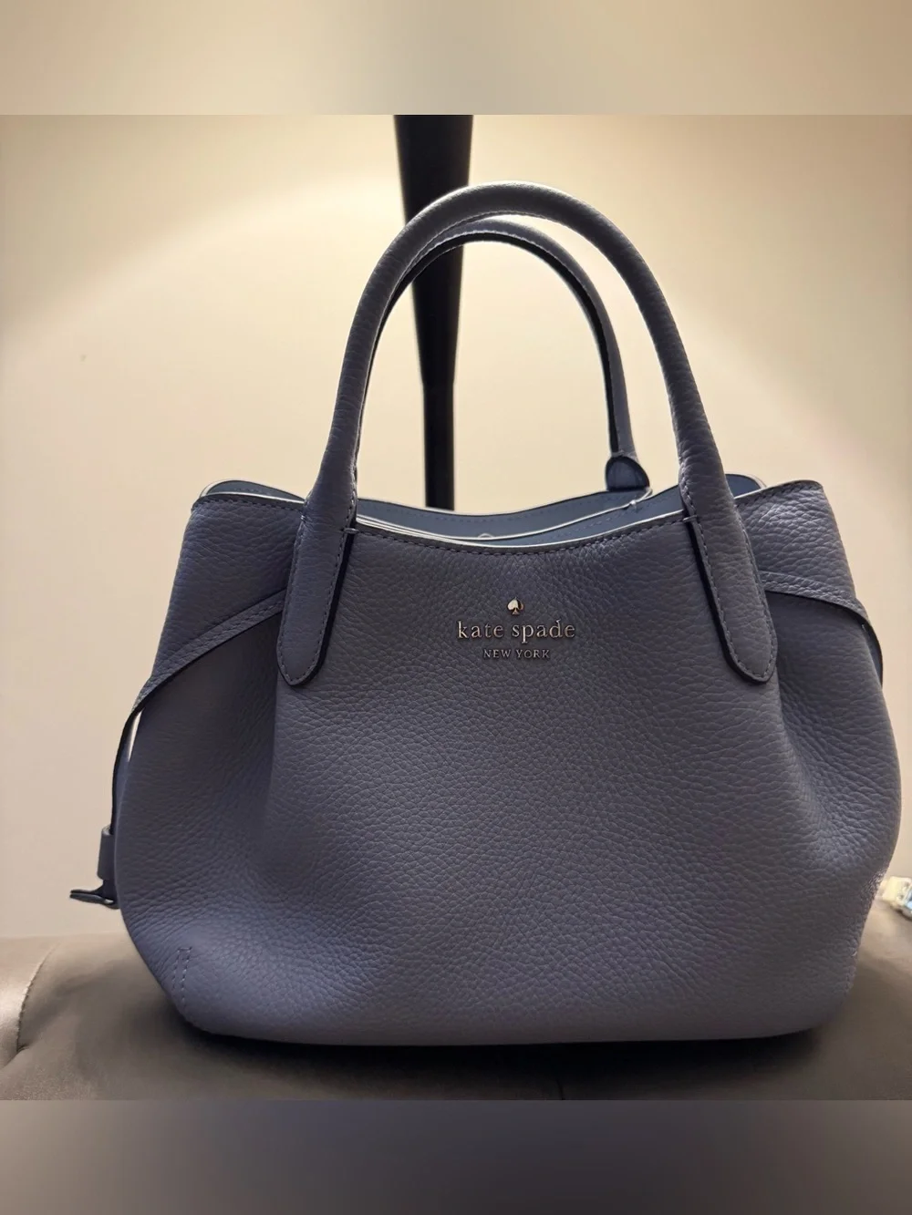 kate spade Leather Satchel - Dusty Blue